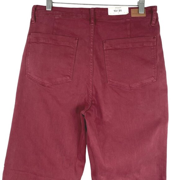 Judy Blue Belfast Jeans Size 13/31 High Rise Front Seam Straight NWT PT-2164 - Picture 6 of 14